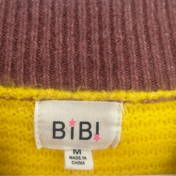 BiBi Colorful Patchwork Women's Sweater - Picture 6 of 7